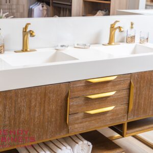Modern Gold Musluk Modern gold bathroom faucet with minimalist design