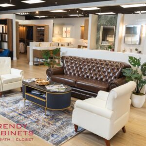 Modern office interior with sleek furniture